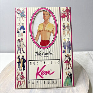 Ken Paper Doll Book Nostalgic Vintage
